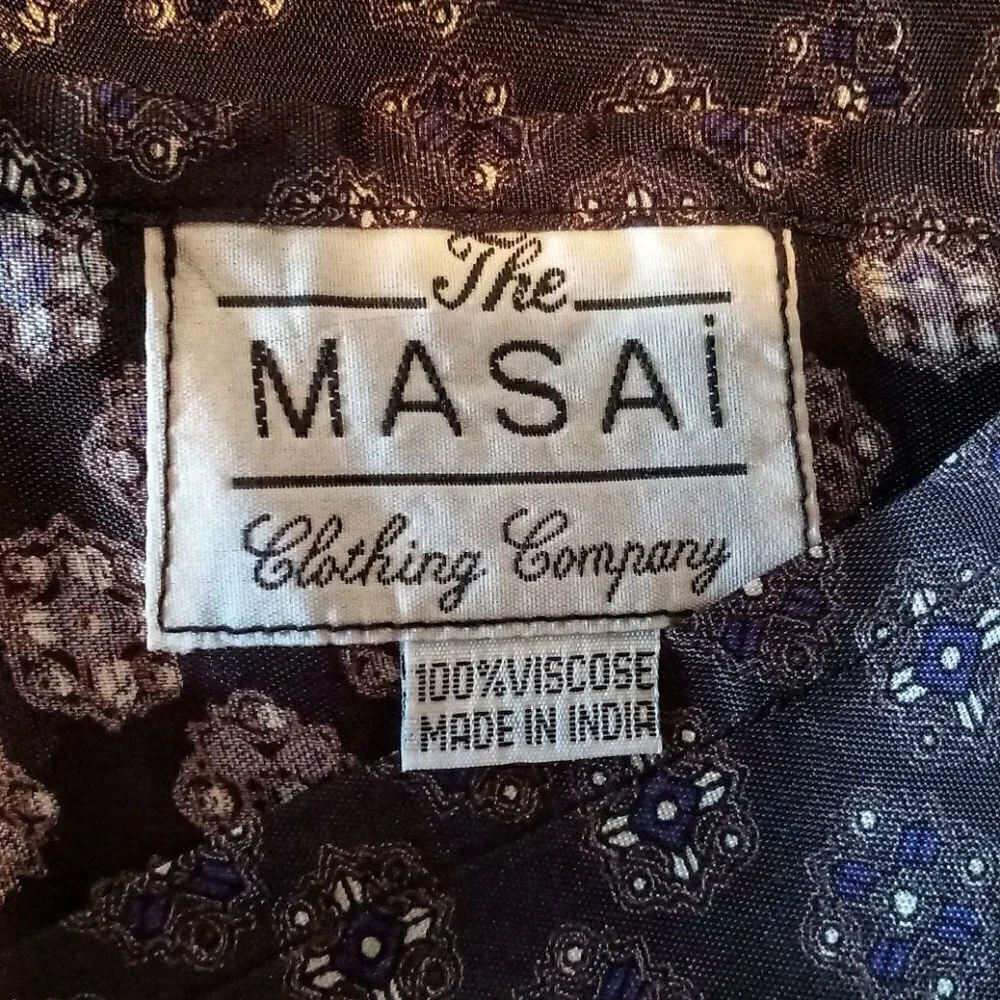 The Masai Clothing Company beautiful richly